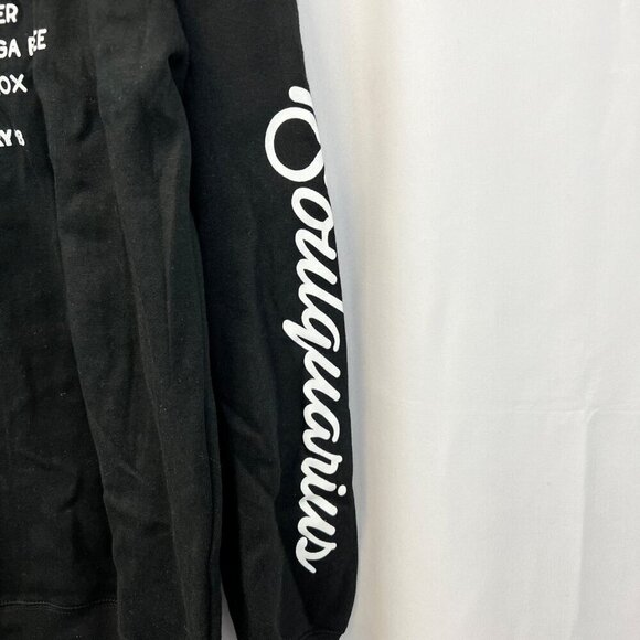 Soulquarius Men’s Full Zip Tour Hoodie Long Sleeve Pockets Black/Multi Size XL - Picture 7 of 9